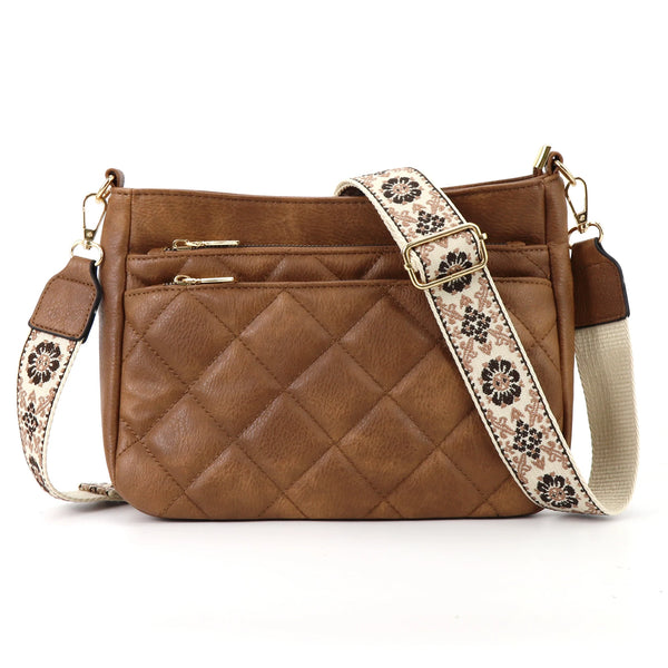 Sac matelassé bandoulière pour femme