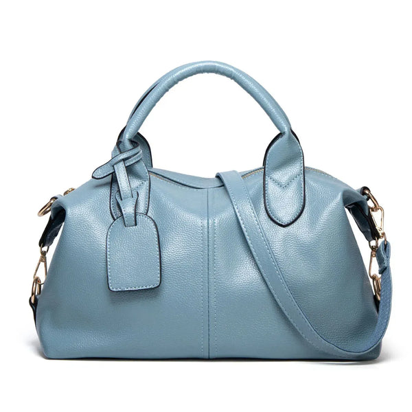 Grand sac à main bandoulière bleu