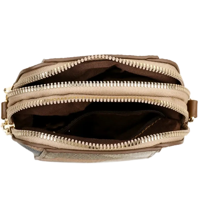 Mini sac bandoulière pour femme intérieur