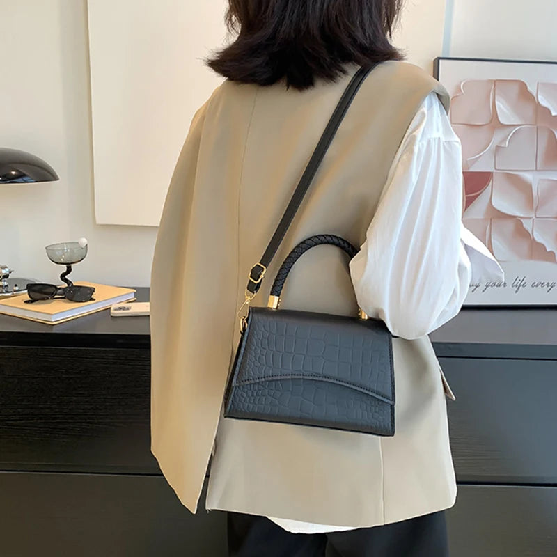 Petit sac à main tendance noir femme