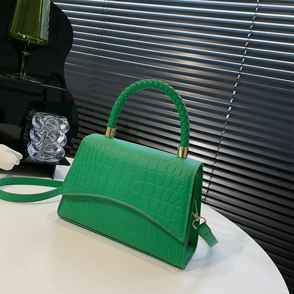 Petit sac à main tendance vert