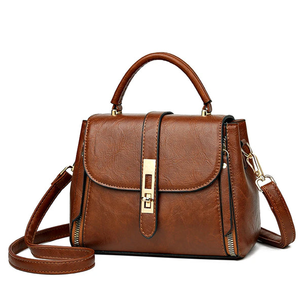 Petit sac bandoulière en cuir pour femme