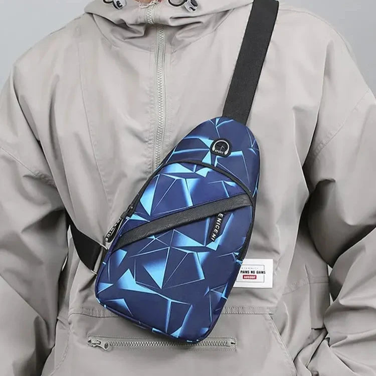 Petit sac bandoulière dos ou poitrine en travers