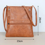 Petit sac en cuir bandoulière femme dimensions