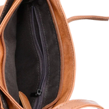 Petit sac en cuir bandoulière femme intérieur