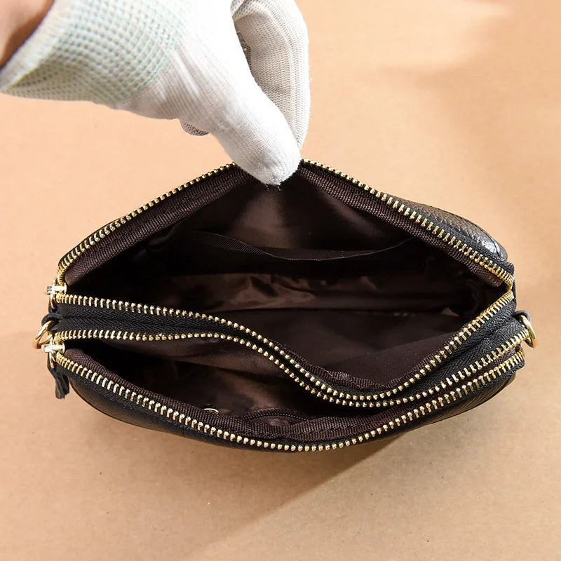 Petite pochette bandoulière femme intérieur
