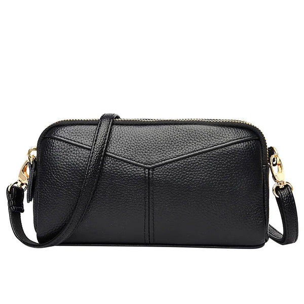 Petite pochette bandoulière femme noire