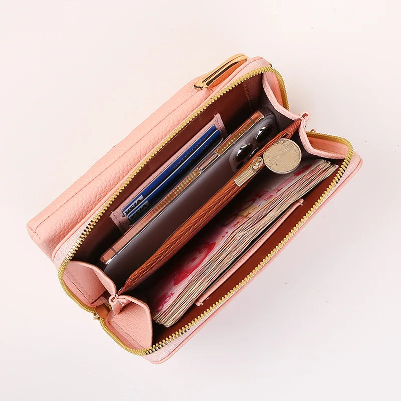 Pochette téléphone bandoulière femme intérieur