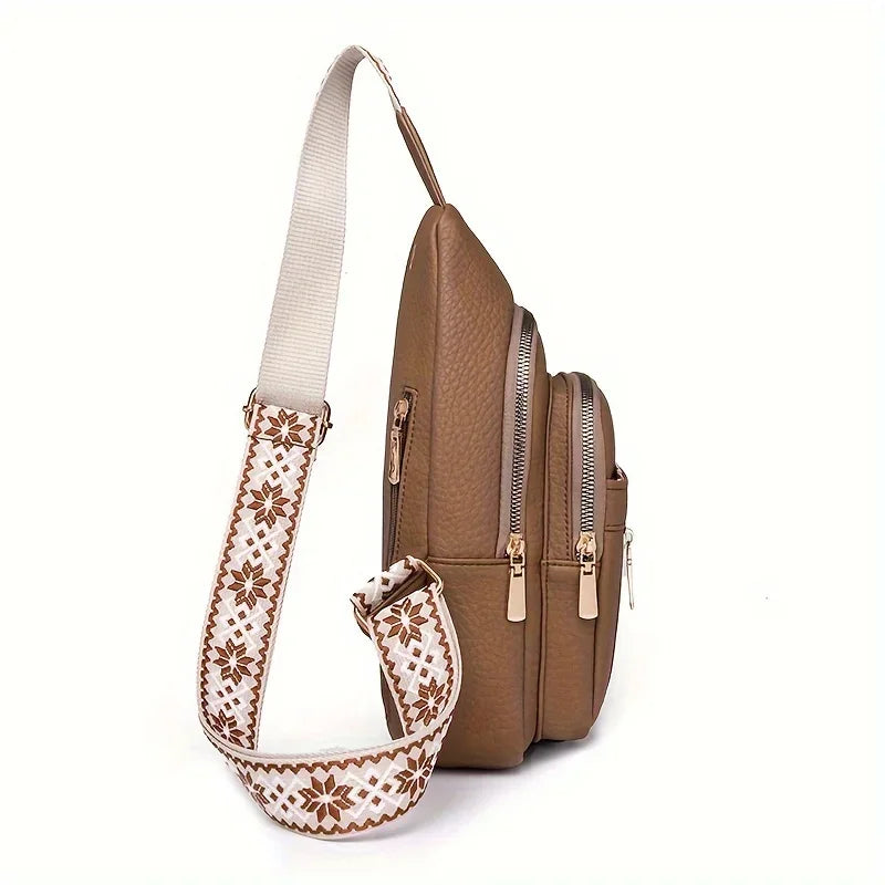 Sac à dos bandoulière femme de côté