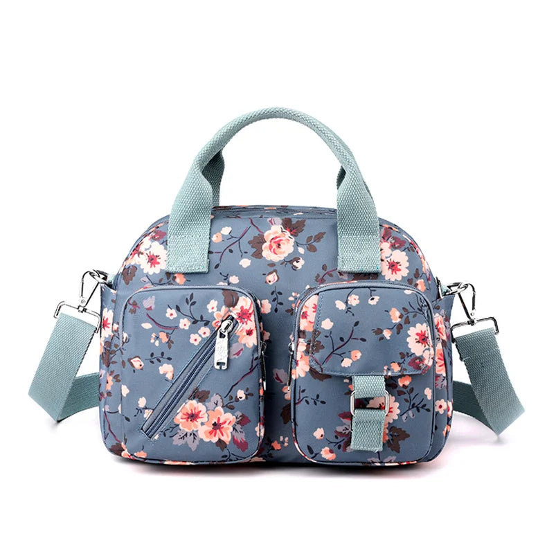 Sac à main bandoulière femme été bleu