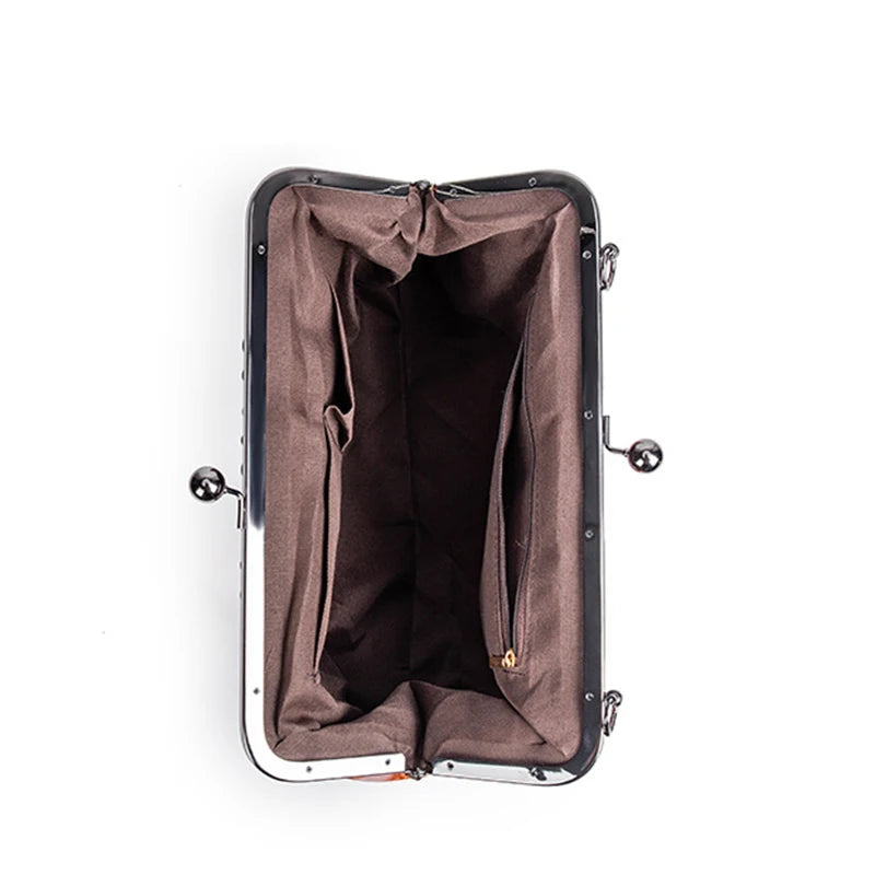 Sac à main bandoulière vintage intérieur