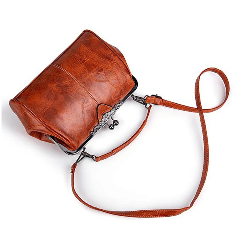 Sac à main bandoulière vintage à plat