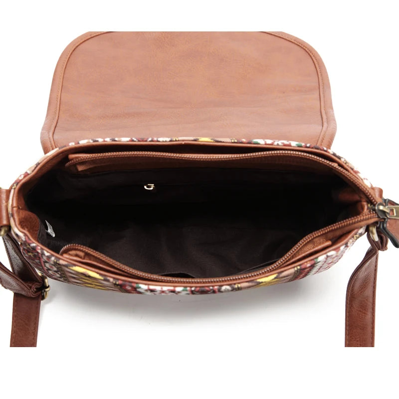 Sac bandoulière bohème chic intérieur