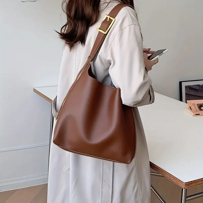 Sac bandoulière femme en cuir synthétique épaule