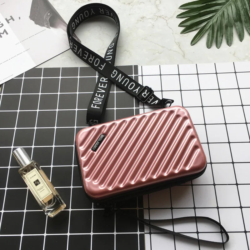 Sac bandoulière femme original rose