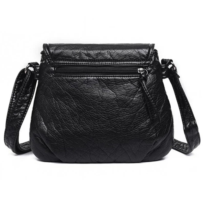 Sac bandoulière femme en similicuir arrière