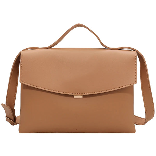 Sac bandoulière fourre-tout en cuir synthétique