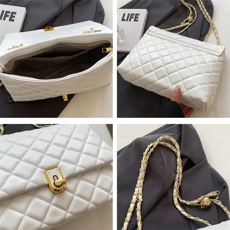 Sac bandoulière matelassé femme 4 images