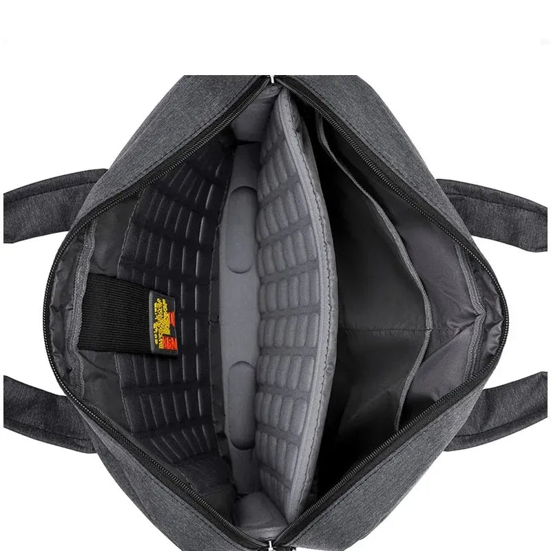 Sac bandoulière pour ordinateur portable intérieur