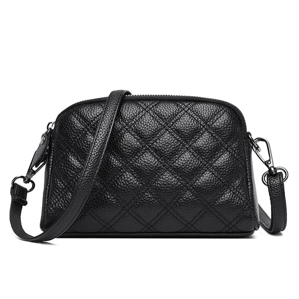 sac bandoulière pochette en cuir véritable