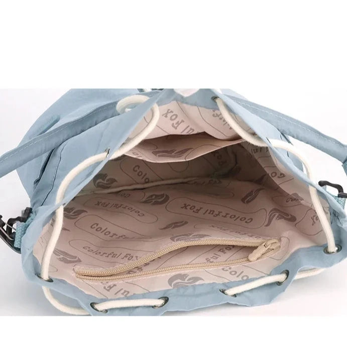 Sac bandoulière seau intérieur