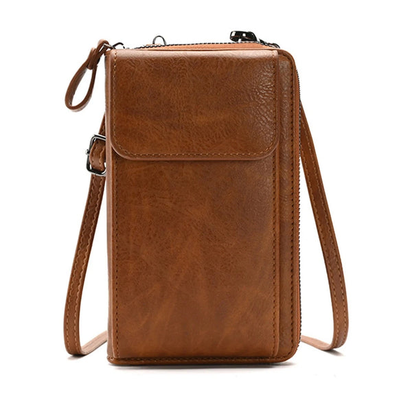 Sac bandoulière pour téléphone et porte-monnaie