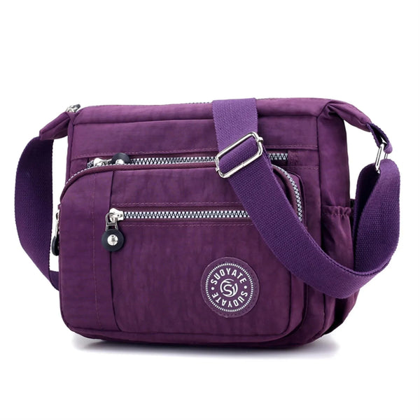 Sac bandoulière en tissu femme