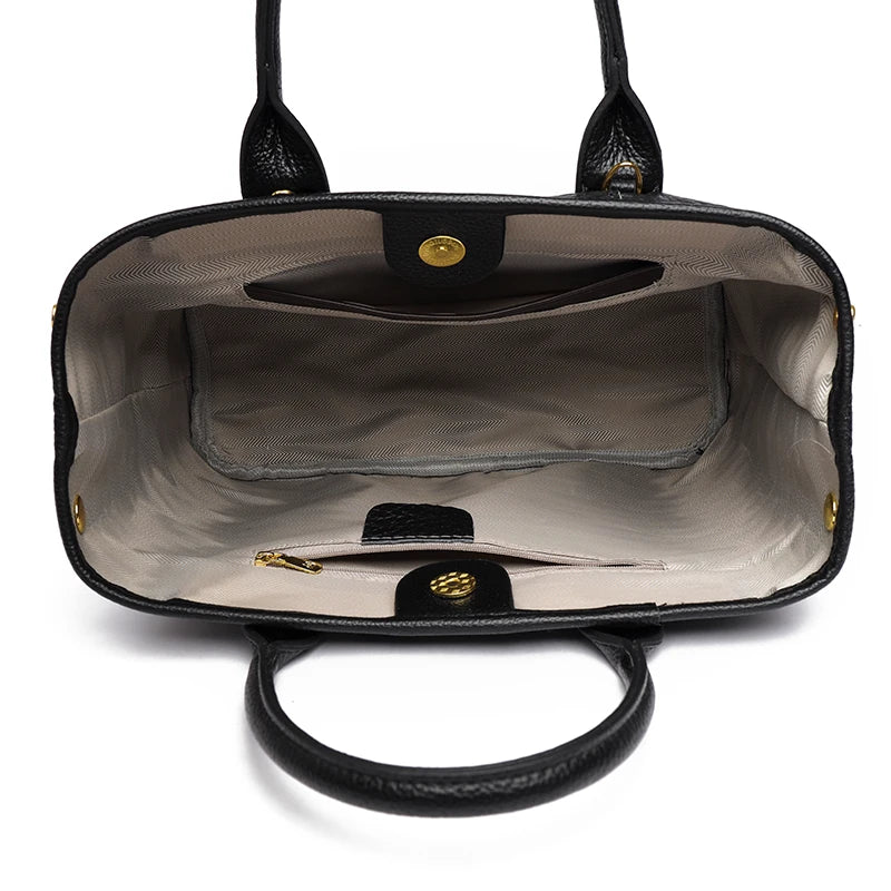 Sac cabas bandoulière intérieur