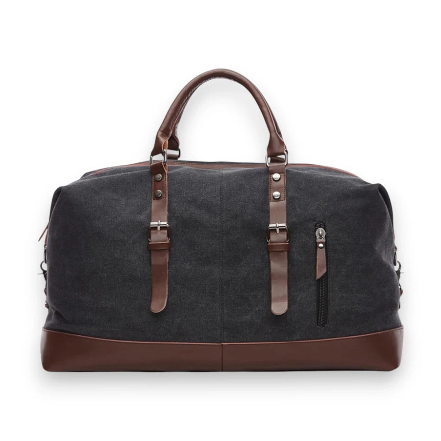 Sac de voyage en toile homme noir
