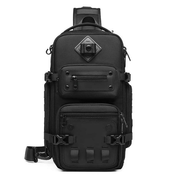 Sac à dos bandoulière homme noir