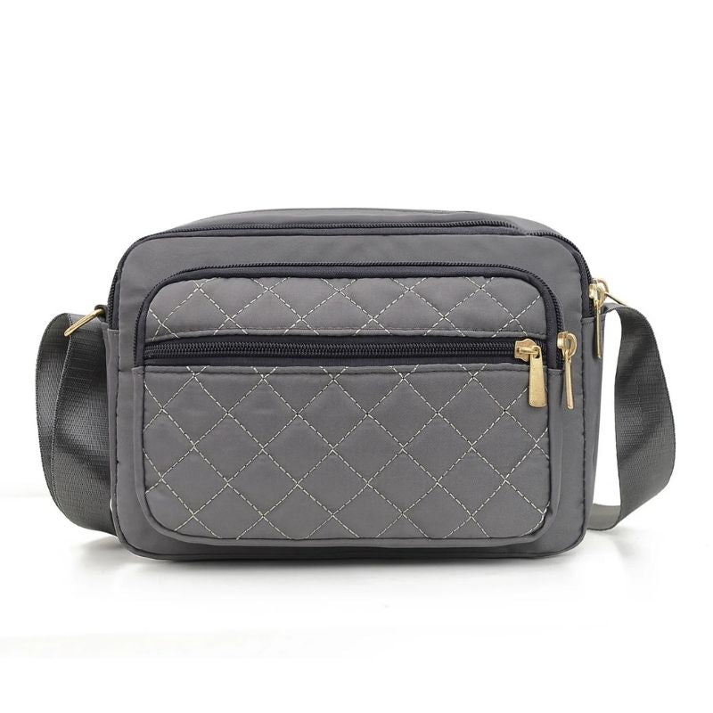 sac en nylon gris