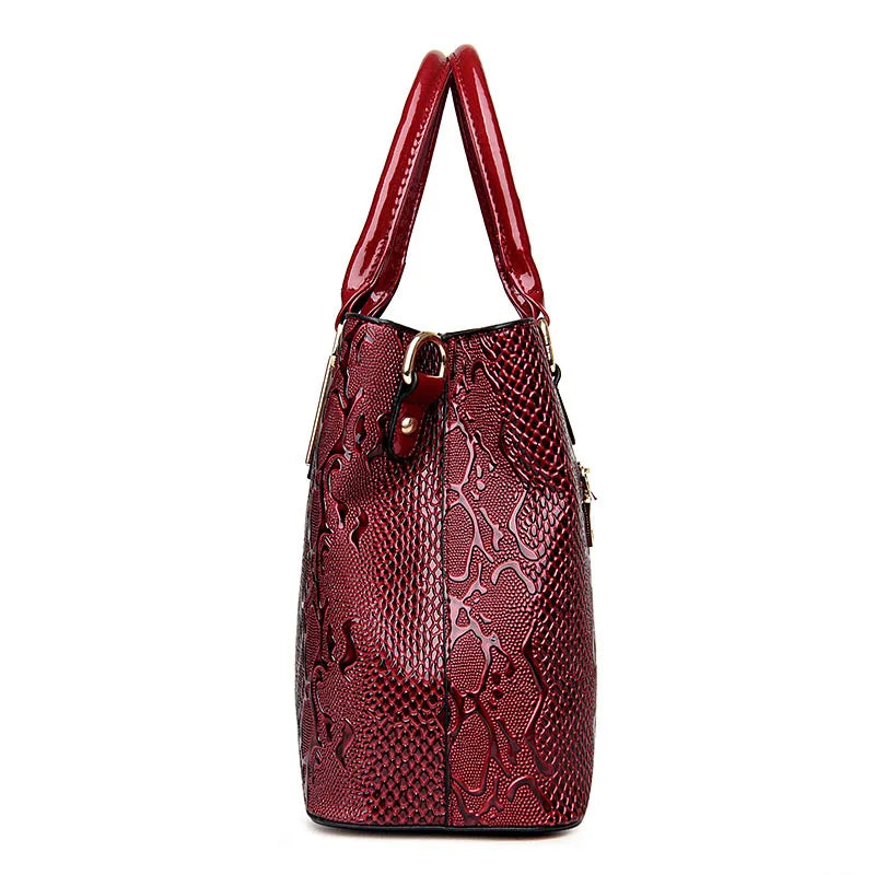 Sac fourre-tout bandoulière femme de côté