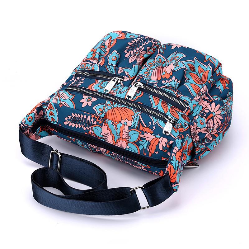 Sac fourre-tout bandoulière à plat