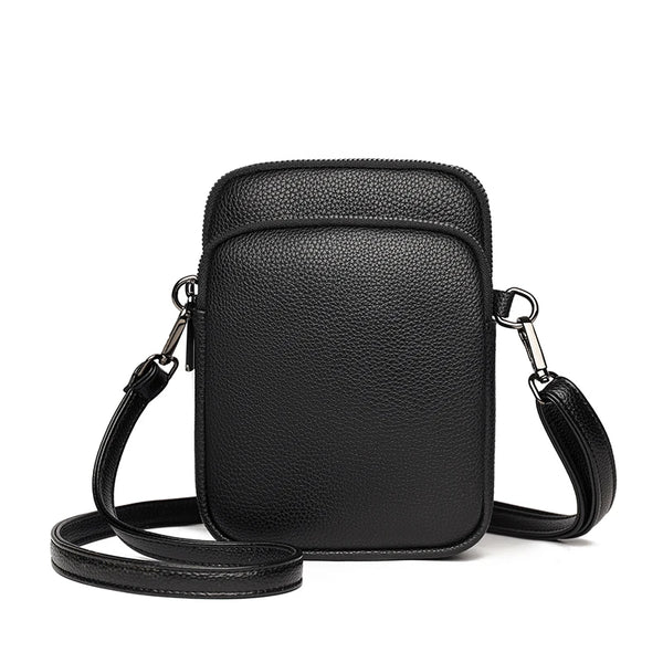 Sacoche bandoulière en cuir femme
