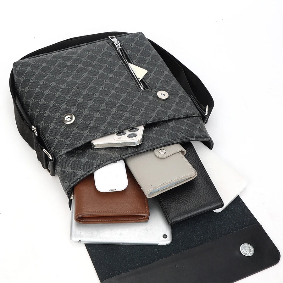 Sacoche pour homme style luxe rempli