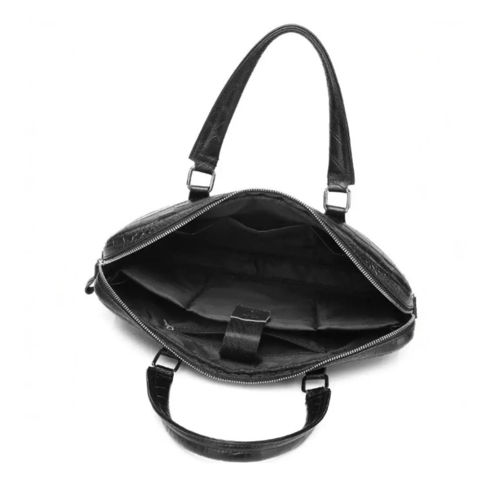Sac ordinateur croco