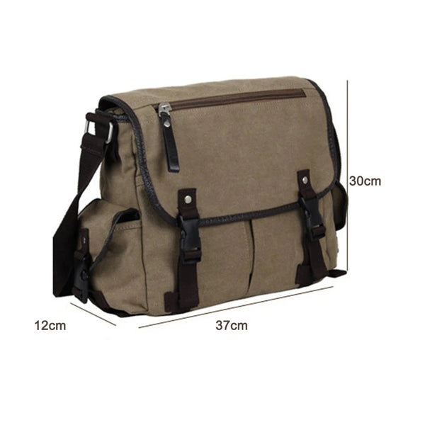 Grand sac messager homme
