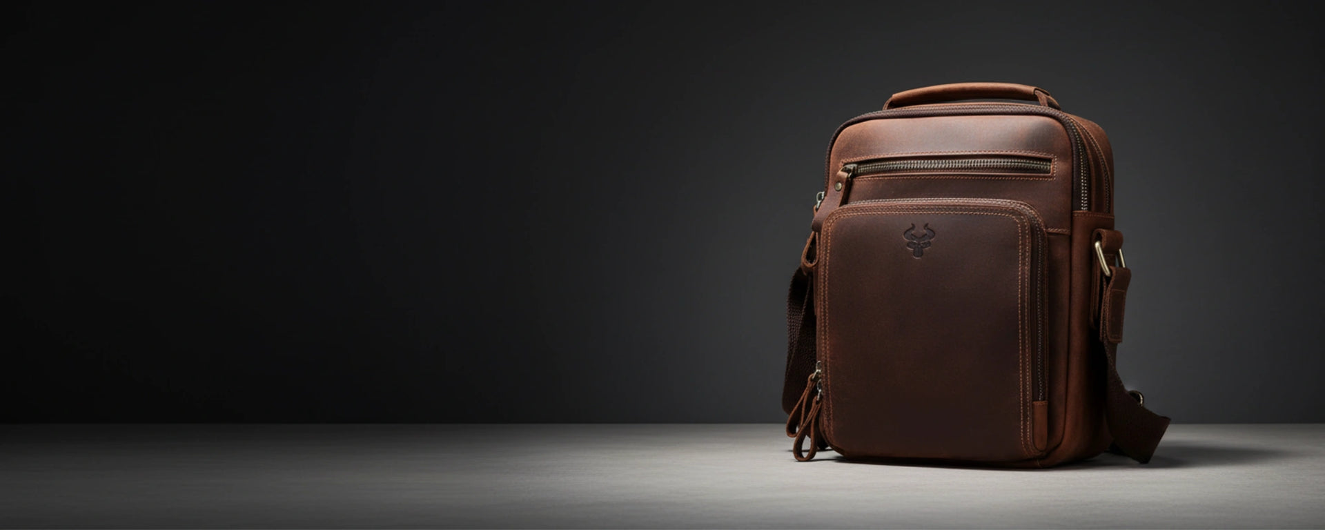 Image collection sac bandoulière homme version bureau