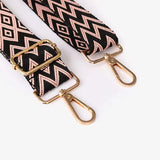 Détails sangle de sac bandoulière réglable pour femme