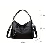 Grand sac à main bandoulière en simili cuir synthétique dimensions