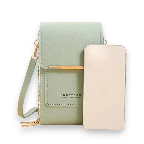 Mini sac bandoulière pour téléphone et cartes