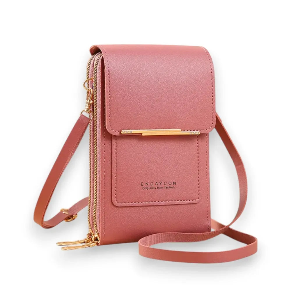 Sac à bandoulière - ZHUODIKE - Mini Pochette Téléphone - PU Cuir Sac à bandoulière - ZHUODIKE - Mini Pochette Téléphone - PU Cuir