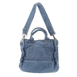 Petit sac bandoulière en jean femme bleu