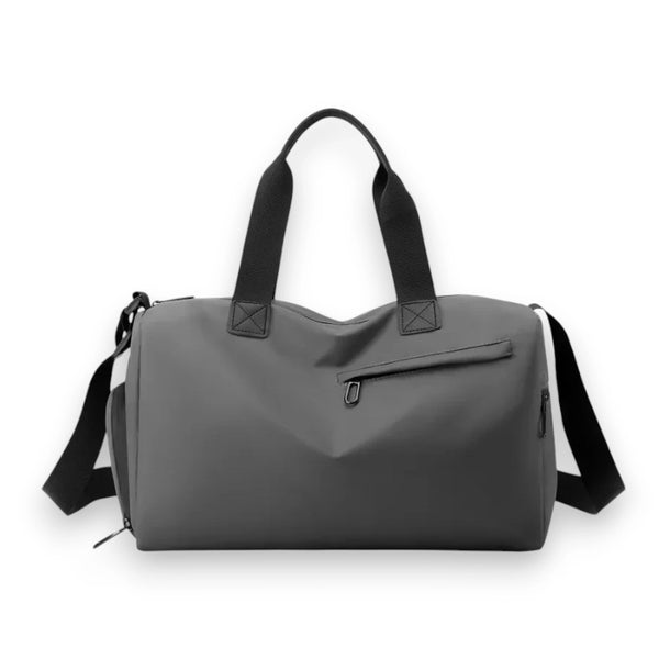 Petit sac de voyage avec compartiment chaussures gris