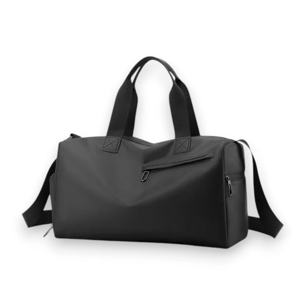Petit sac de voyage avec compartiment chaussures de trois quarts