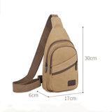 Petit sac à dos bandoulière en toile dimensions