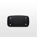 Petit sac seau fourre-tout femme dessous