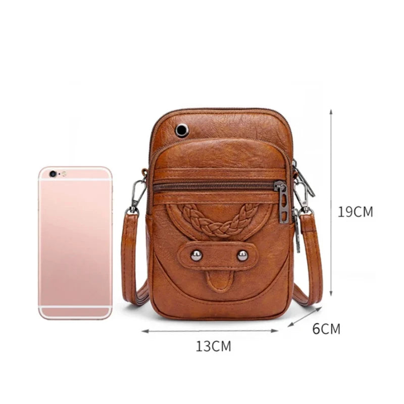 Pochette en cuir pour femme dimensions