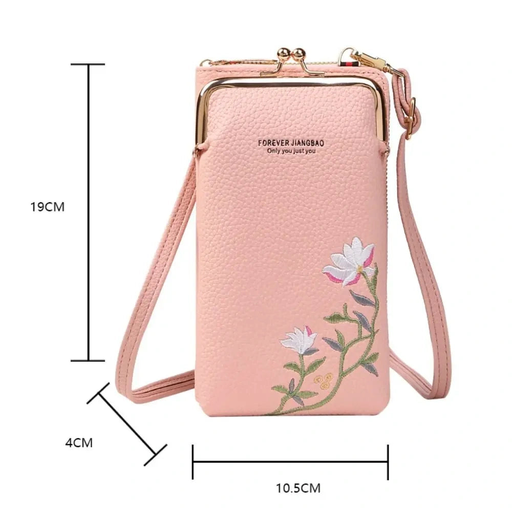 Pochette téléphone bandoulière femme dimensions