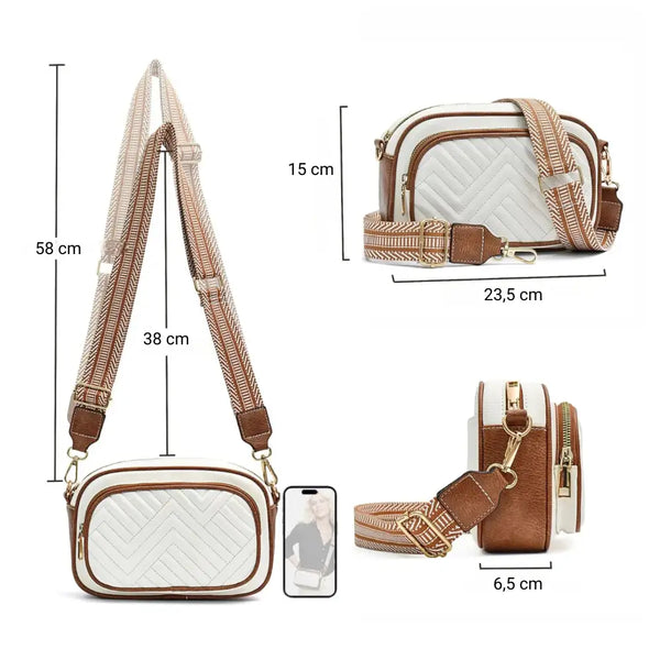 Sac à bandoulière pour femme dimensions